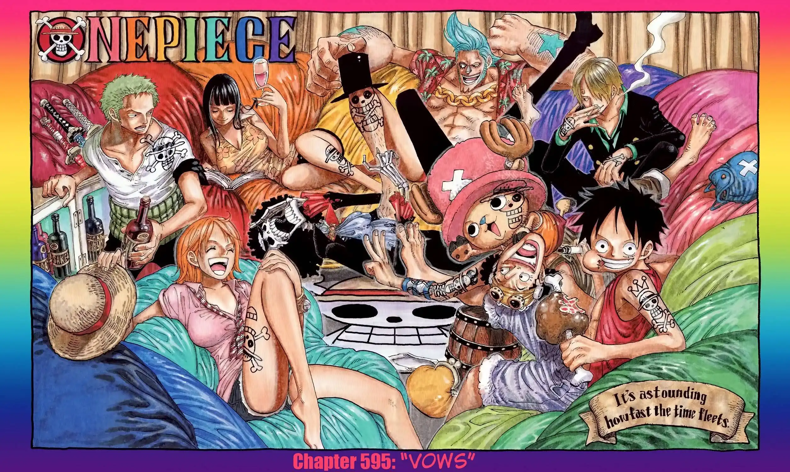 One Piece - Digital Colored Comics Chapter 595 2